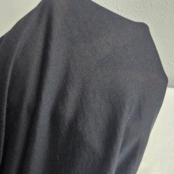 Eileen Fisher Silk Modal Layered Black Hi-Low Tank Dress MED Minimalist Resort‎ - Picture 10 of 11